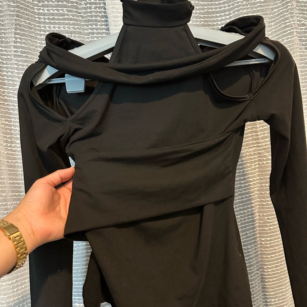 Elegant Black Women's Top